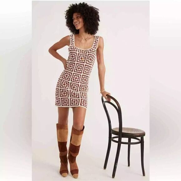 Marine Layer Dresses & Skirts - New  Marine Layer Celeste Crochet Dress Large